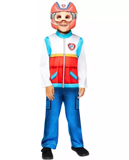 Dětský kostým a maska Ryder – Paw Patrol, Velikost: 3-4 let (94-104 cm)