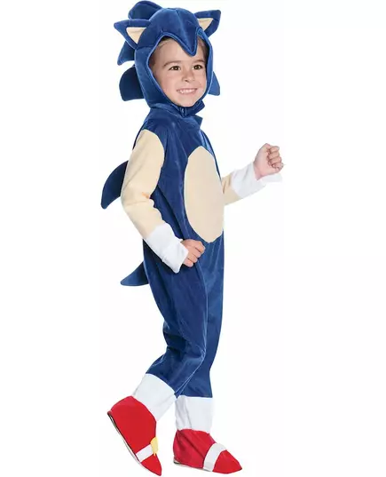 Deluxe kostým Sonic pro děti, Velikost: 2-3 let (83 to 97 cm)