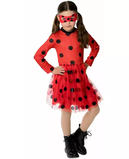Kostým Miraculous Ladybug – šaty s kanýrkovou spodničkou