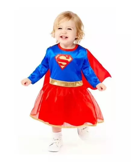 Kostým Supergirl pro miminka, Velikost: 18-24 měsíců (86-92 cm)