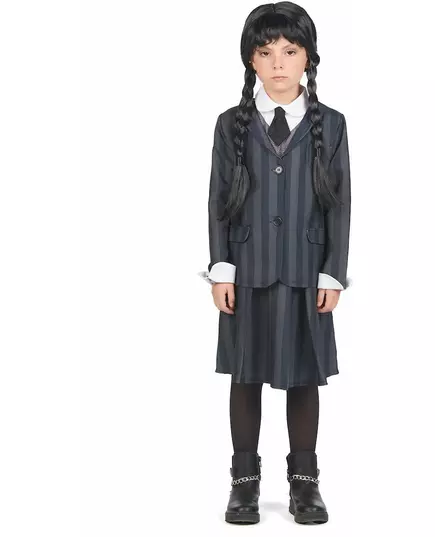 Gotický kostým školní uniformy pro děti, Velikost: 10-12 let (130-140 cm)