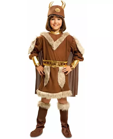Dětský kožešinový vikingský kostým