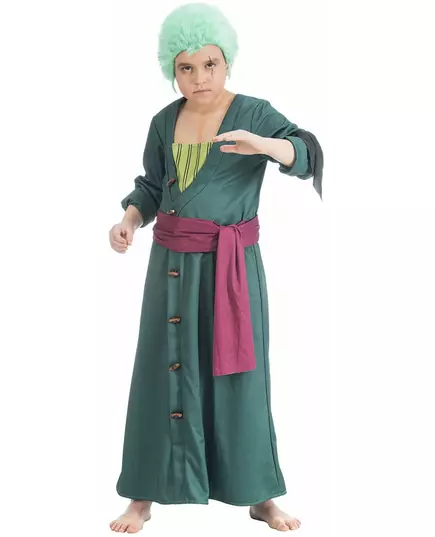 Kostým Zoro One Piece pro děti, Velikost: 7-8 let (128 cm)