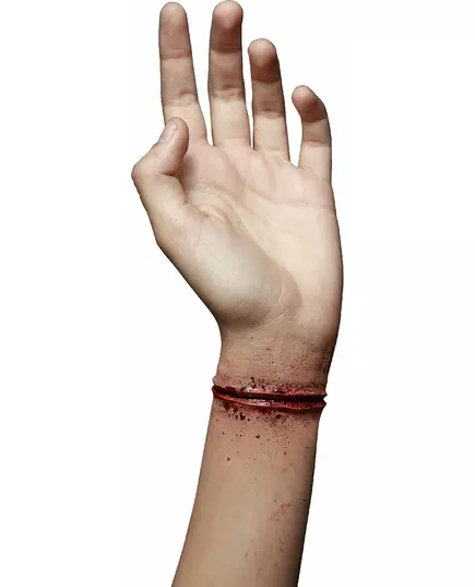 Falešné zranění uříznuté zápěstí pro dospělé Halloween