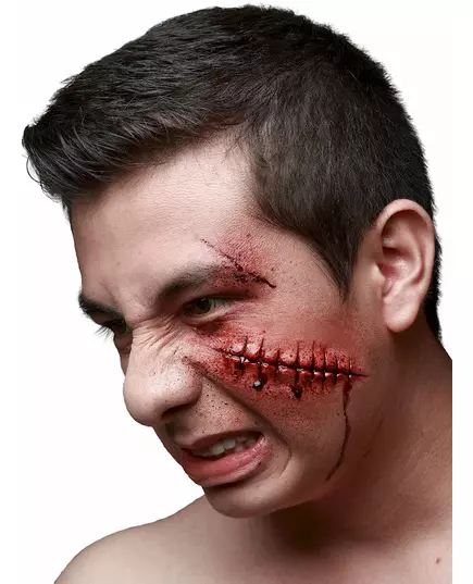 Falešné zranění stehy pro dospělé Halloween
