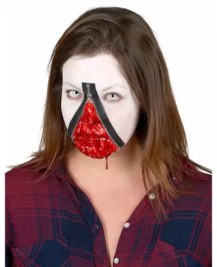 Sada líčení Halloween se zipem pro dospělé