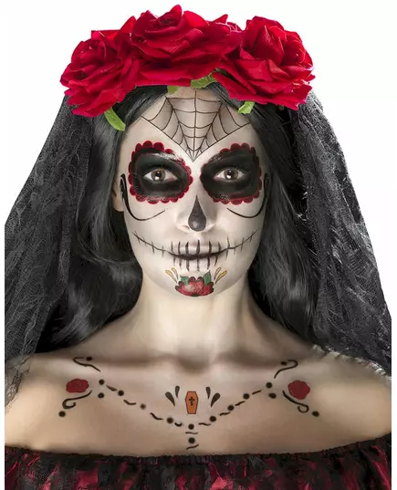 Sada líčení Spider Princess pro ženy, Day of the Dead