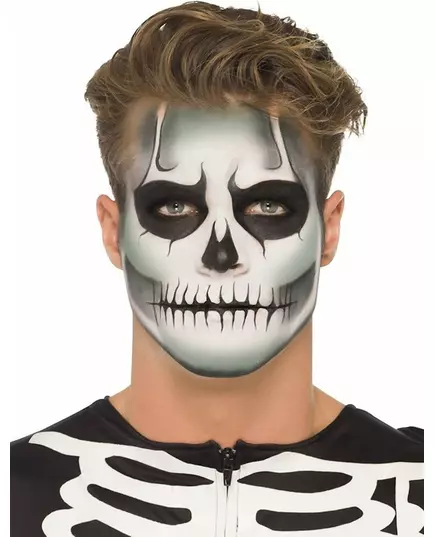 Sada svítícího make-upu kostlivce ve tmě pro dospělé Halloween