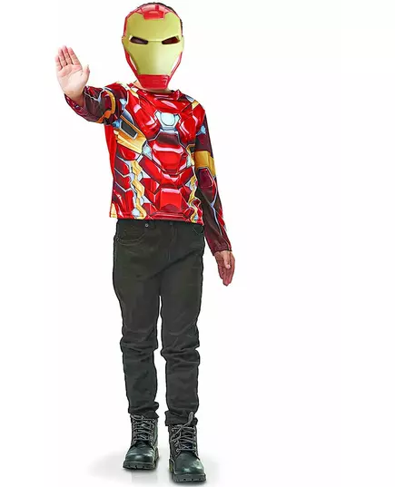 Dětská sada Iron Man – triko a maska