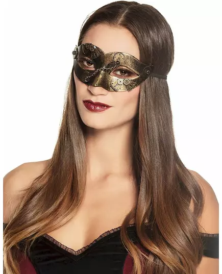 Steampunk vlk se zlatými ozubenými koly pro ženy