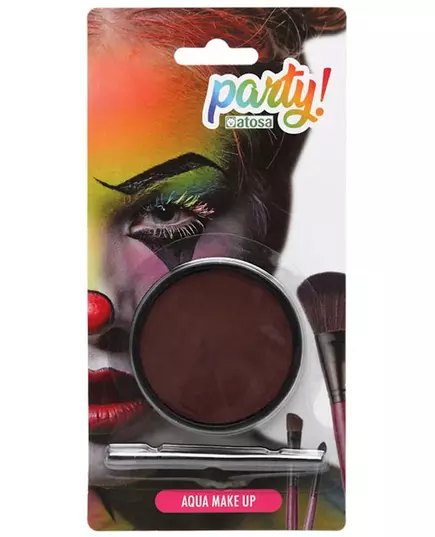 Hnědý vodou ředitelný make-up 12g
