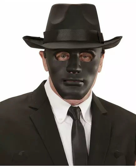 Černá maska Anonymous pro dospělé