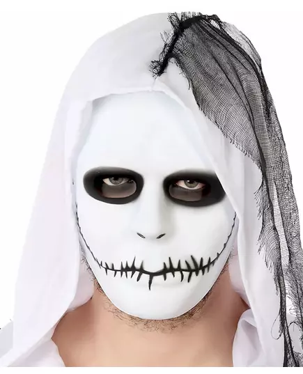 Maska se sešitými ústy pro dospělé