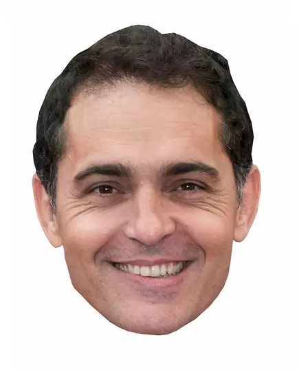 Kartonová maska lupiče Pedro Alonso