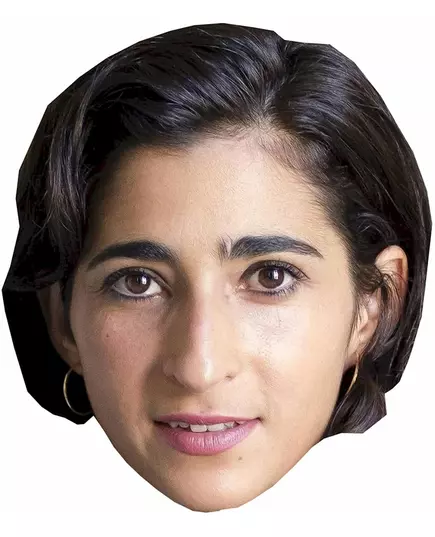 Kartonová maska lupiče Alba Flores