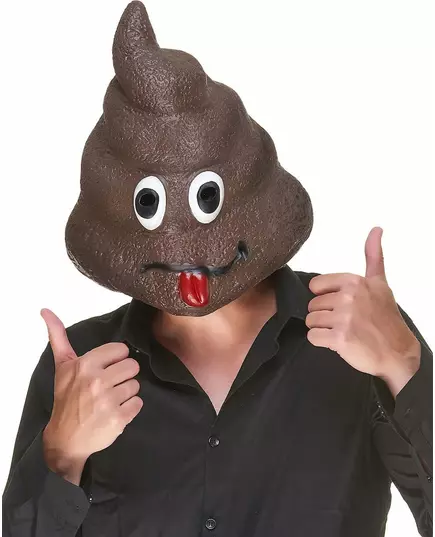 Latexová maska „Poop“ pro dospělé
