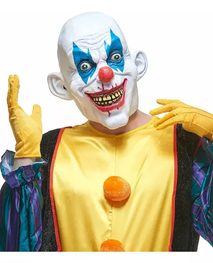 Latexová maska ďábelský klaun pro dospělé