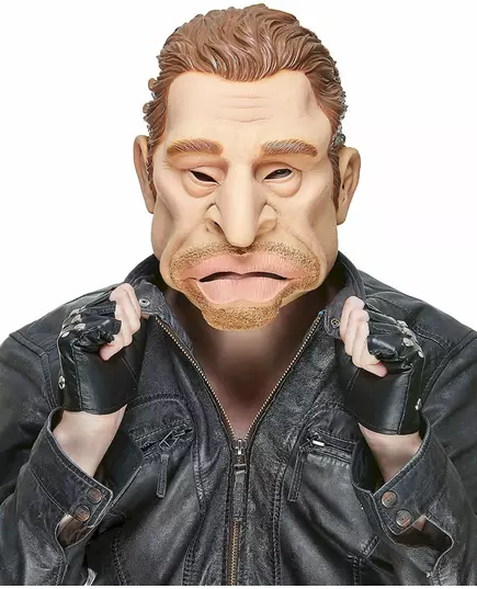 Latexová vtipná maska Johnny pro dospělé