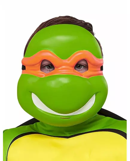 Plastová maska Michelangelo Ninja Turtles pro děti