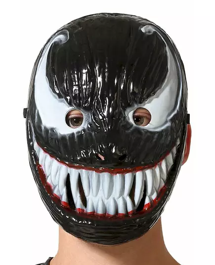 Černo-bílá maska Symbiote pro dospělé