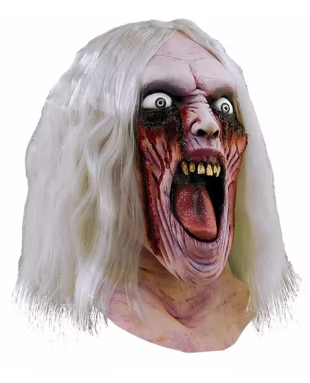 Krvavá latexová maska zombie pro dospělé Halloween