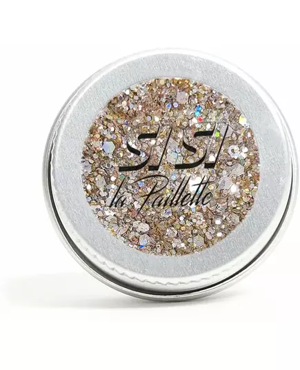 Stříbrné metalické biologicky rozložitelné flitry Runway – Yes, yes, sequins