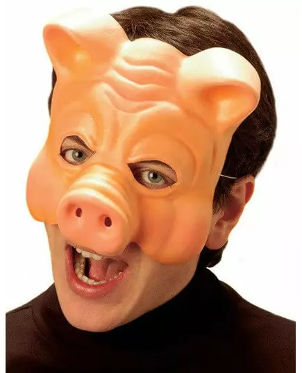 Polomaska prasete pro dospělé