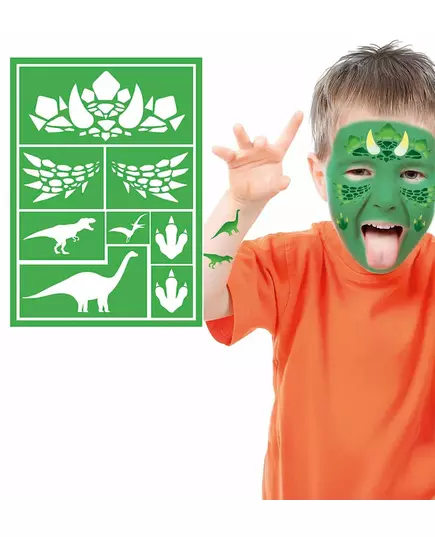 Make-up šablona Dinosaurus
