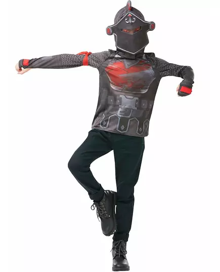 Black Knight Fortnite tričko + kukla pro teenagery