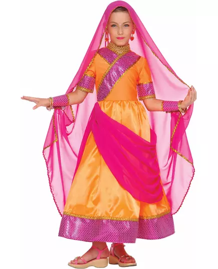 Bollywood kostým pro děti, Velikost: 8-10 let (146 cm)