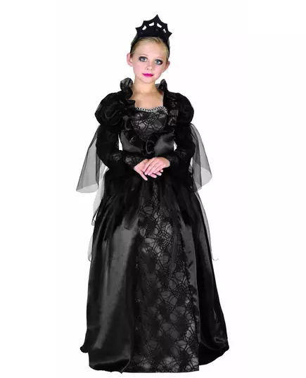 Kostým hraběnky pro dívky Halloween, Velikost: 10-12 let (130-140 cm)