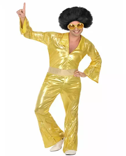 Zlatý disco kostým pro muže, Velikost: X-Large