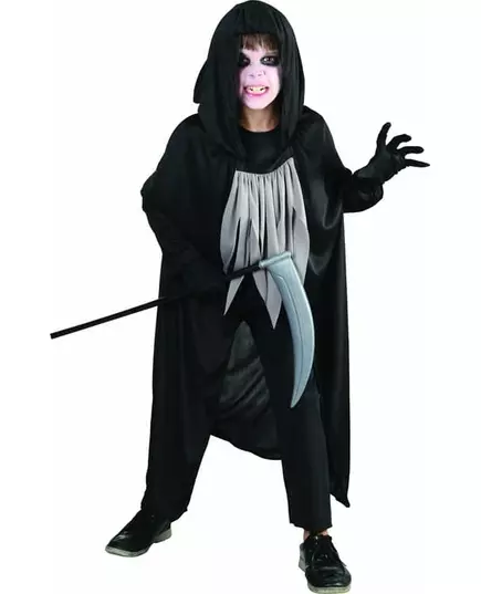 Kostým Smrtky pro děti Halloween, Velikost: 4-6 let (110-120 cm)