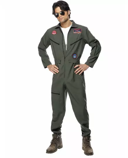 Kostým pilota Top Gun pro muže, Velikost: XL