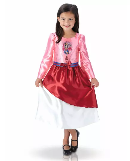 Klasický kostým Mulan pro děti, Velikost: 5-6 let(110-116 cm)