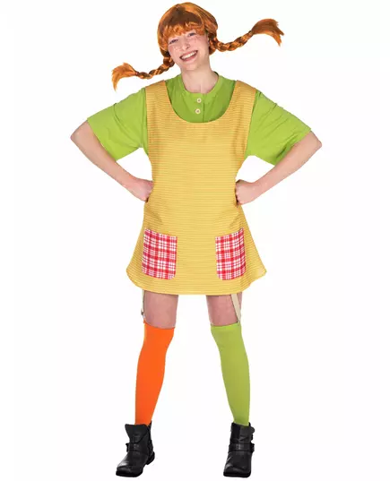 Kostým Pippi Dlouhá punčocha pro ženy, Velikost: XX-Large