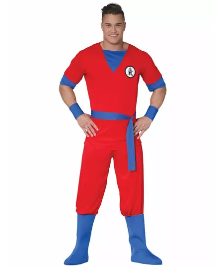 Červený manga kostým pro dospělé, Velikost: Medium (48-50)