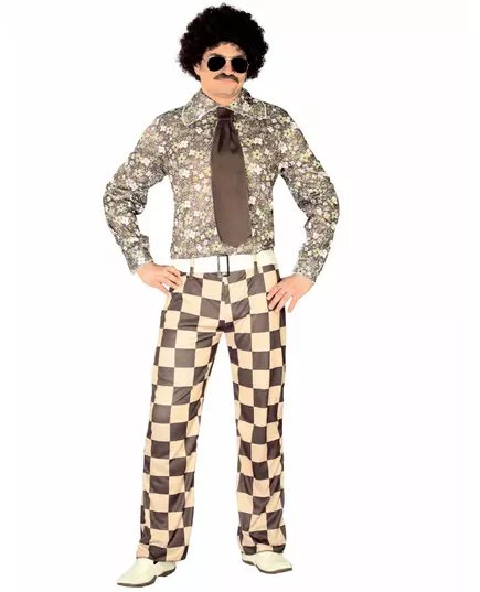 Kostým Mister Disco ze 70. let pro muže, Velikost: M(48-50)