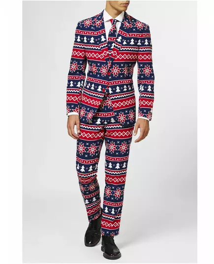 Kostým Mr. Nordic Xmas pro muže Opposuits, Velikost: Medium (EU 48-50)