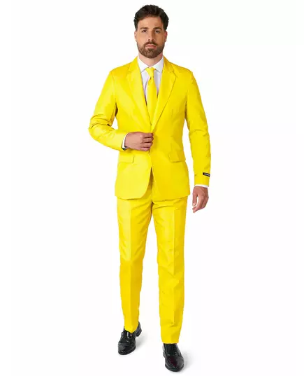 Mr. Solid žlutý pánský oblek Suitmeister, Velikost: XX-Large (EU 60-62)
