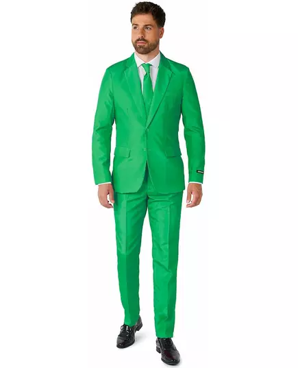 Mr. Solid green suit pro muže Suitmeister, Velikost: Large (EU 52-54)