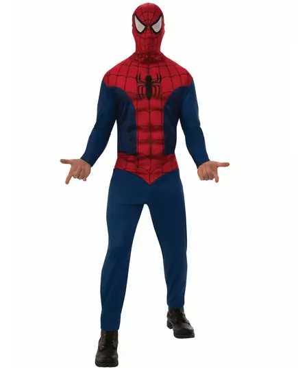 Kostým Classic Spider-Man pro dospělé, Velikost: Large