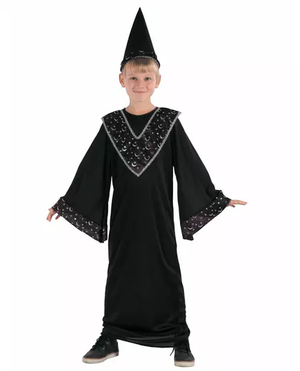Kostým učedníka kouzelníka pro děti, Velikost: 7-9 let (120-130 cm)