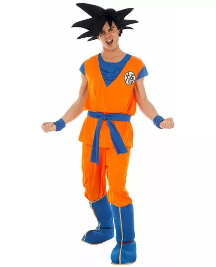 Kostým Goku Saiyan Dragon Ball Z pro dospělé, Velikost: X-Large
