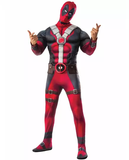 Deluxe kostým Deadpool 2 pro dospělé, Velikost: X-Large