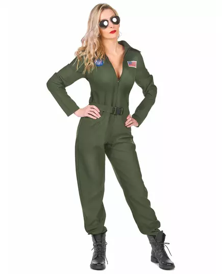 Kostým pilotky (letecký pilot) pro ženy, Velikost: Large
