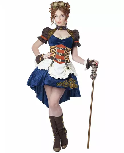 Retro-futuristický steampunk kostým pro ženy, Velikost: Large (42/44)