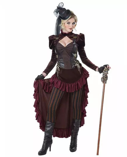 Sexy steampunk kostým pro ženy, Velikost: Medium (40/42)