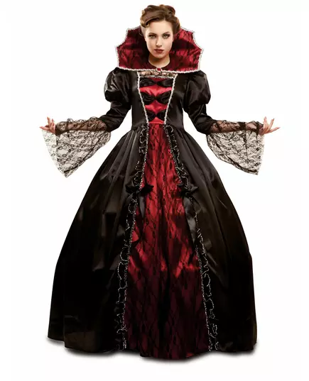 Luxusní barokní upíří kostým pro ženy Halloween, Velikost: X-Large