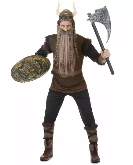 Vikingský kostým pro muže s koženým efektem, Velikost: X-Large